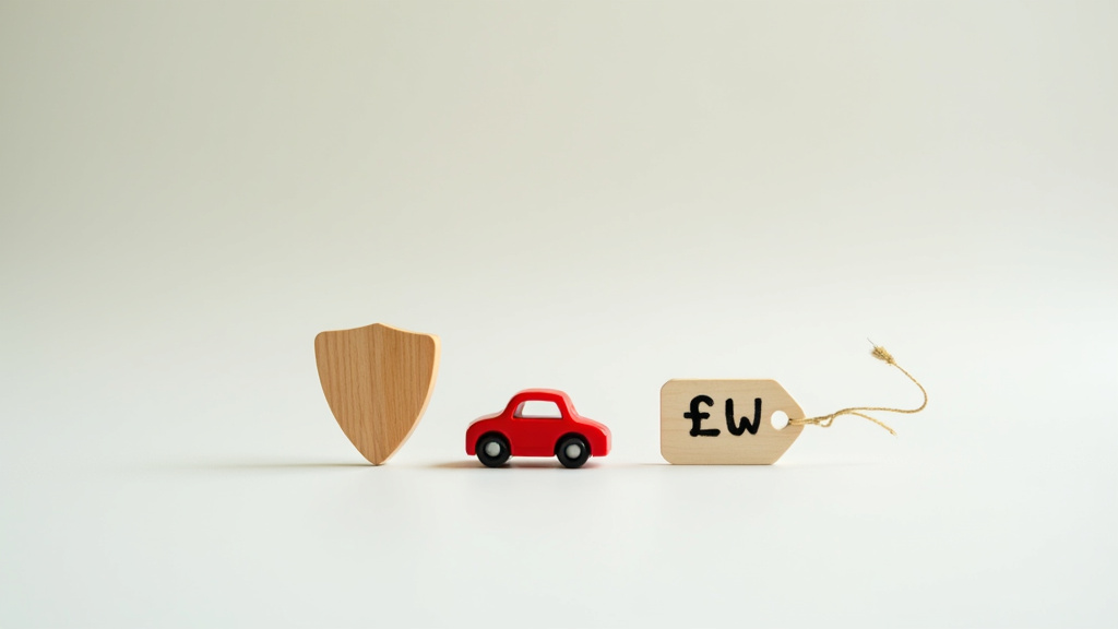 Documents légaux et contrat d'assurance auto sur un bureau