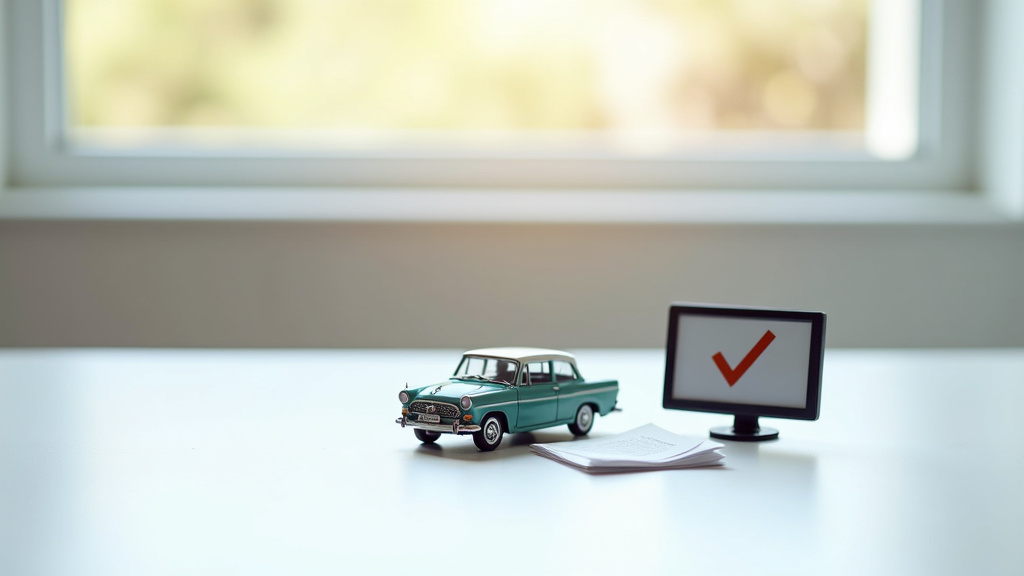 Interface numérique pour faire sa carte grise en ligne sur ordinateur portable