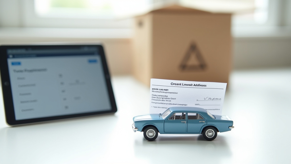 Vue d'un ordinateur portable avec le site de l'ANTS ouvert sur la page de changement d'adresse de carte grise