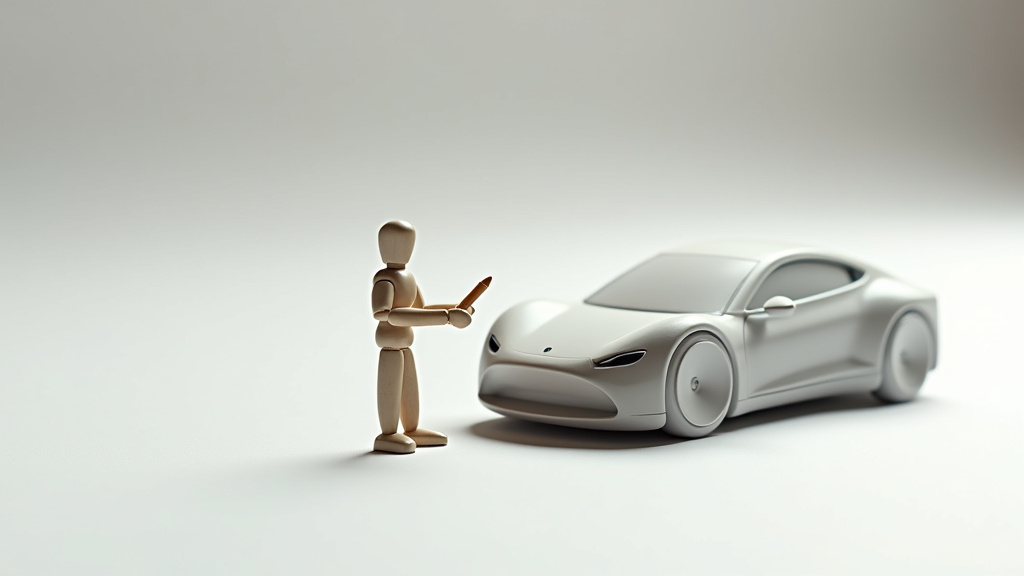 Écran de travail d'un designer avec logiciel de modélisation 3D et tablette graphique professionnelle